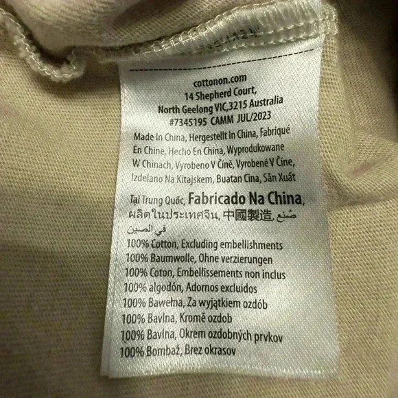 Baby Marvel long sleeve comic book graphic T shirt in tan size 6-12 months NWOT - Picture 3 of 6